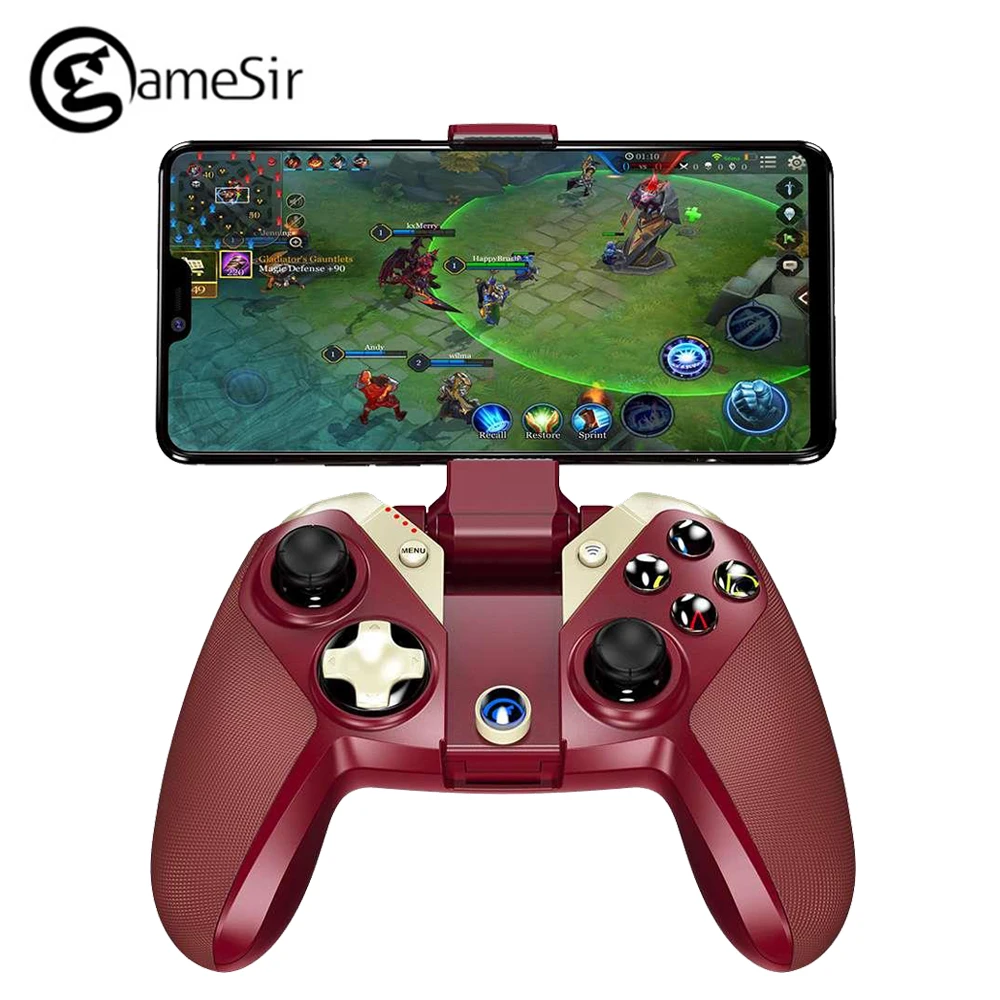 

GameSir M2 MFi Bluetooth Game controller Pubg Mobile Wireless MFi Game Wireless gamepad for iOS iPhone iPod Mac Apple TV Joypad