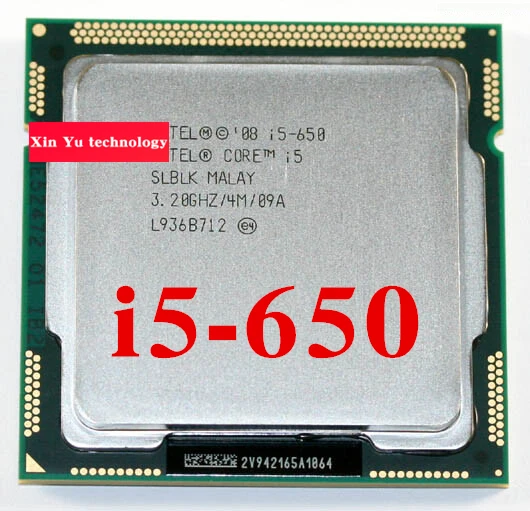 

Lifetime warranty Core i5 650 3.2GHz 4M SLBLK Dual Core Four threads desktop processors Computer CPU Socket LGA 1156 pin