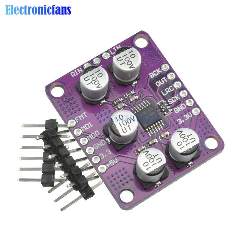 PCM1808 105dB SNR аудио стерео ADC односторонний Аналоговый Входной декодер 24bit усилитель