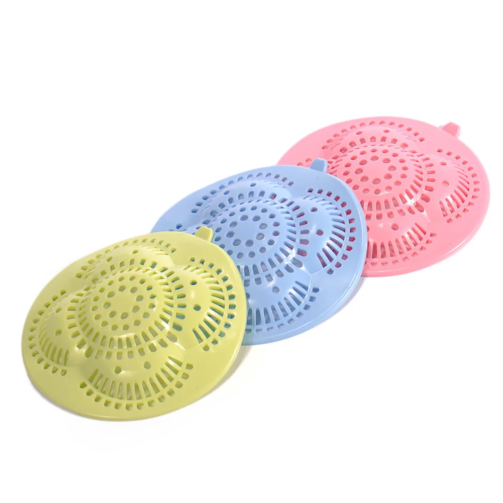 Silicone Kitchen Sink Strainer,Bathroom Drain Filter/Tub Cover/Hair