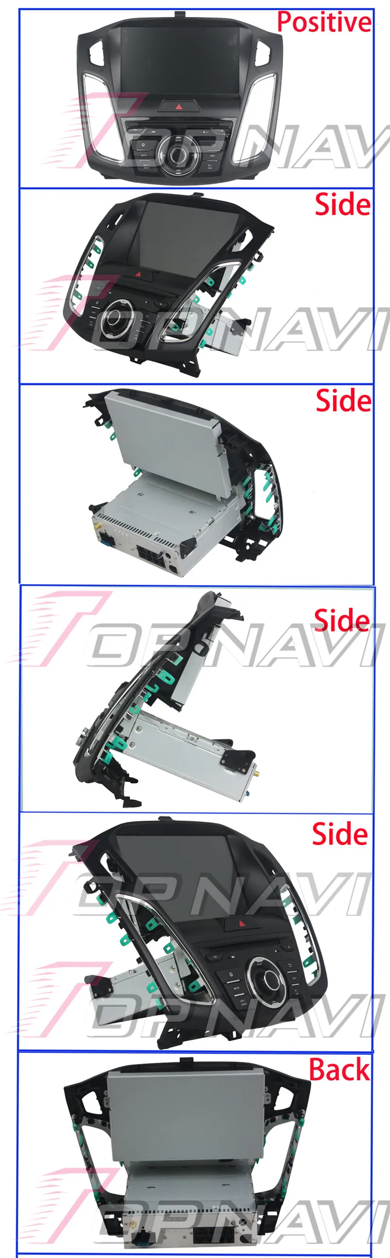 2 din car radio android For Ford Focus 2015