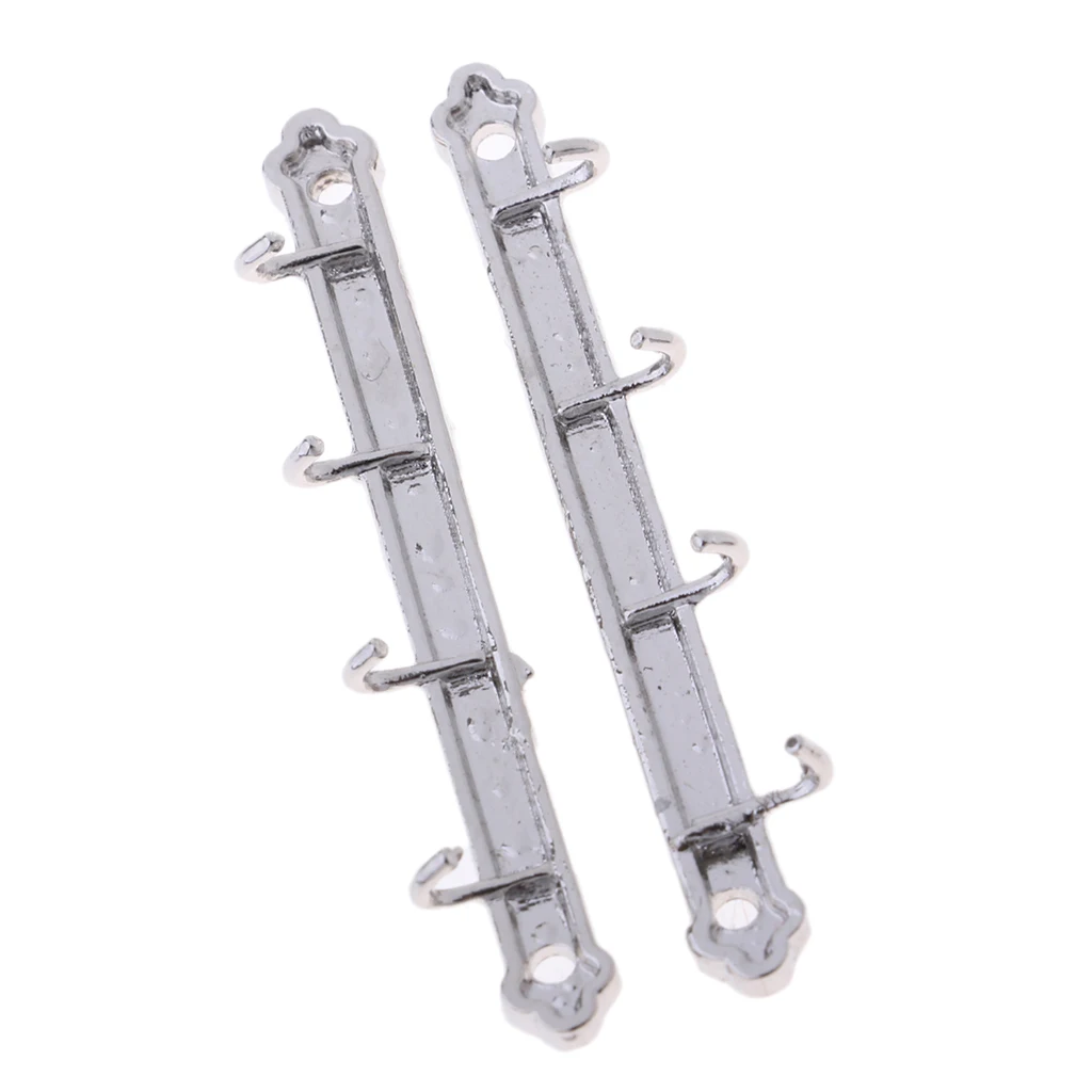 1/12 Dollhouse Miniature Clothes Coat Hook Rack Wall Hanger