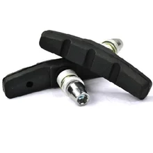 ใหม่ทนทานจักรยานเสือภูเขาจักรยานจักรยานเบรค V - Brake ผู้ถือเบรครองเท้า Pads Blocks #928(China)