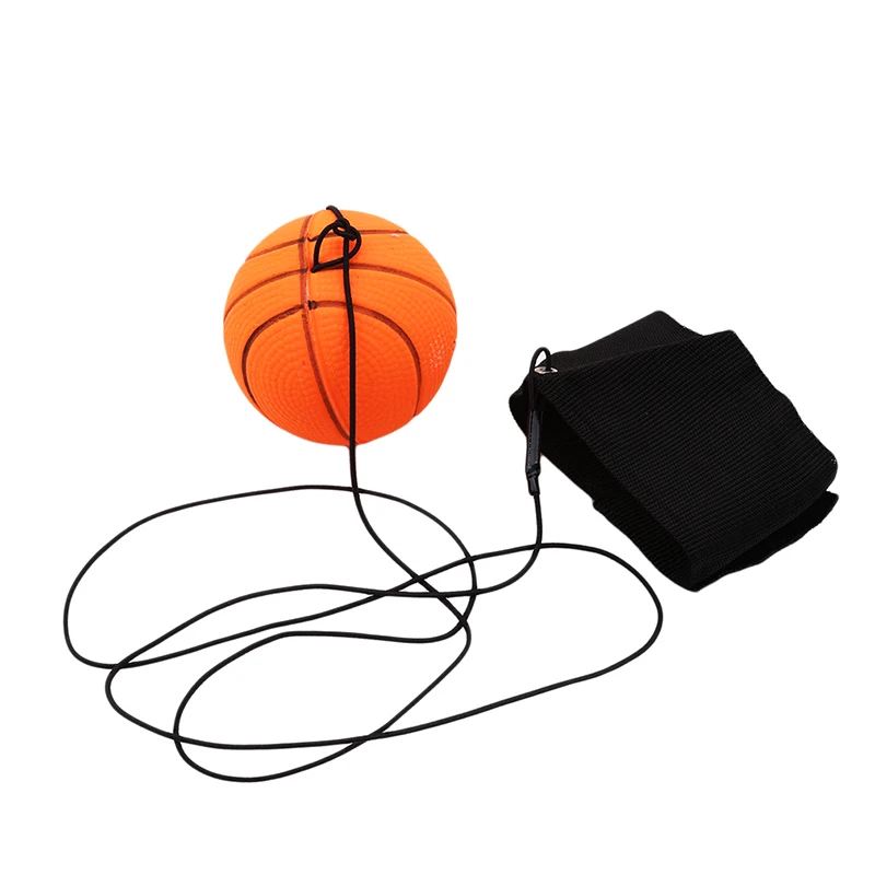 Детский ручной игрушечный мяч с веревкой, резиновый ручной мяч, игровой флуоресцентный надувной мяч, декомпрессионные игрушки для детей, уличный игрушечный мяч