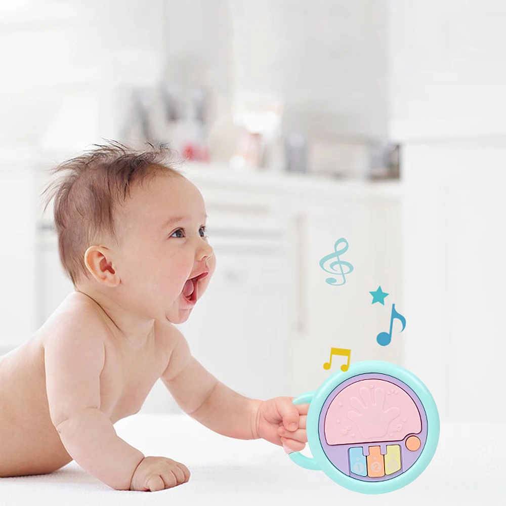 Toy Musical Instruments For Kids Baby Musical Drum Handbell Developing Educational Toys For Children Christmas Gift Toy Musical Instruments For Kids Baby Musical Drum Handbell Developing Educational Toys For Children Christmas Gift
