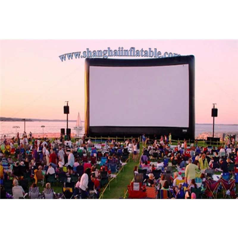

Outdoor Home Theater Giant Inflatable Movie Screens Inflatable Screens for Advertising