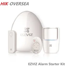 HIKVISION EZVIZ комплект сигнализации стартер интернет-сигнализации хаб A1, PIR детектор T1, пульт дистанционного управления K2, детектор открытости T6