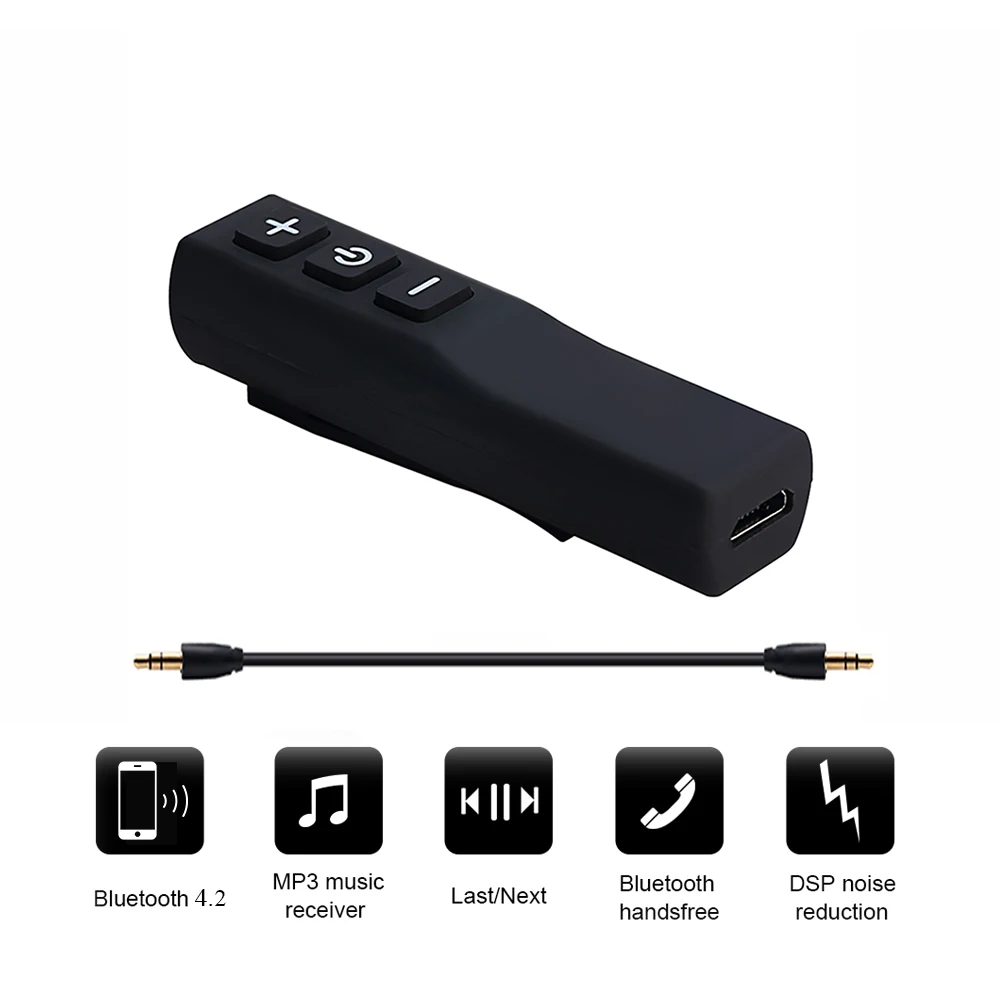 Buy rylybons Car Bluetooth Aux Audio Adapter Receiver