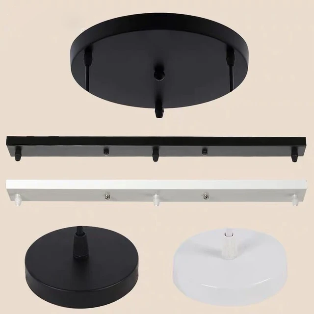 Multi Size Diy Ceiling Lamp Base Canopy Plate Holes Diy Ceiling Lamp Base Canopy Plate
