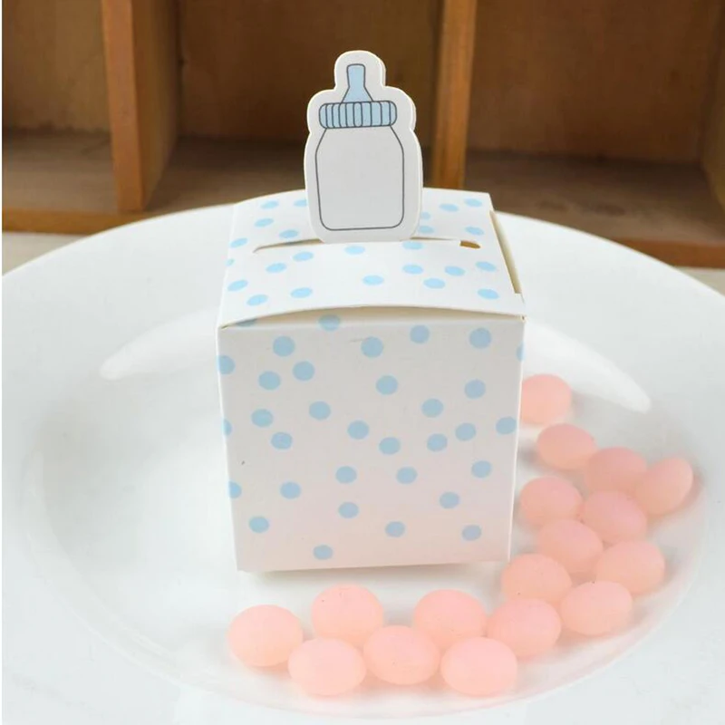 50pcs-Set-Baby-Feedding-Bottle-Baby-Candy-Box-Blue-Pink-Dot-Birthday-Party-Baby-Shower-Decorations (2)