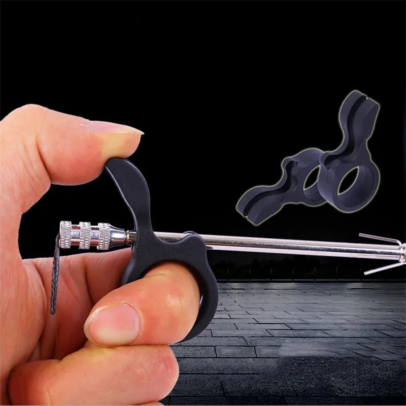 

1pcs resin slingshot finger fishing dart shooting fish shooting hunting fishing ring to protect fingers tool