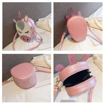 Sequins Unicorn Shoulder Bag For Girls