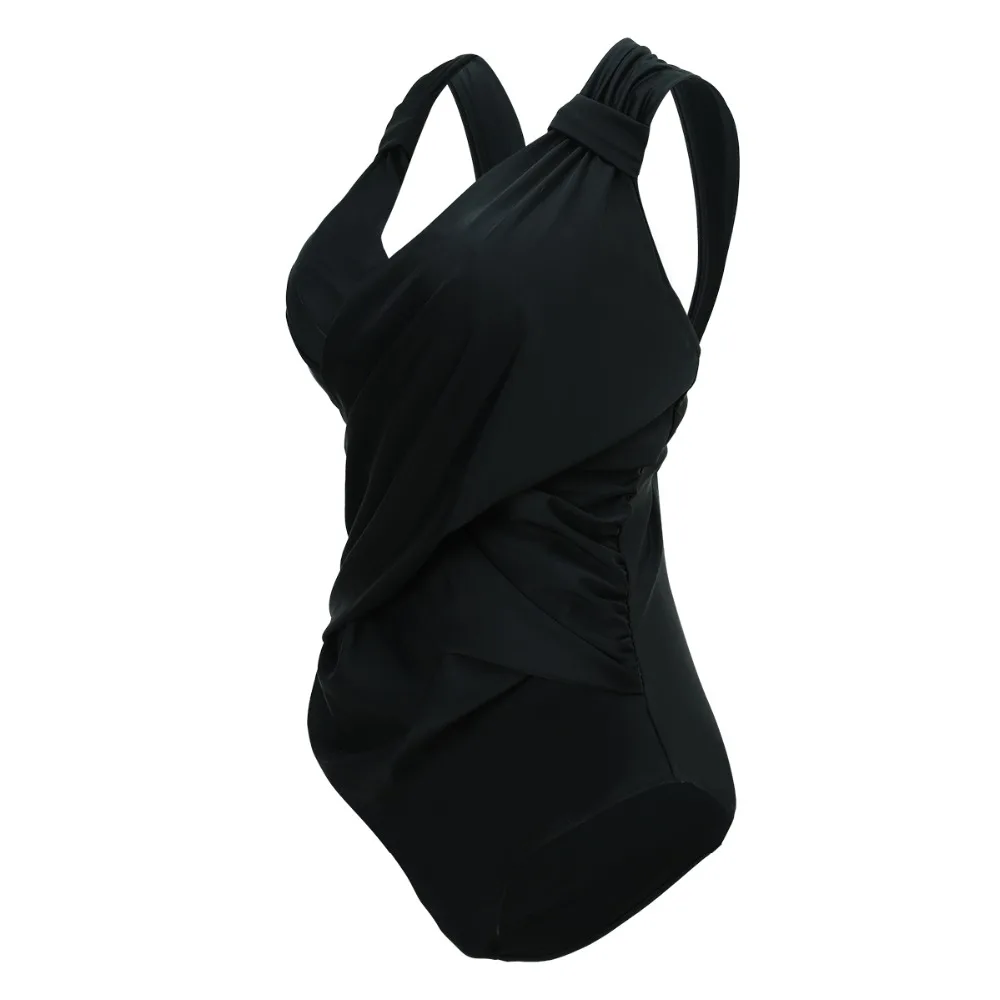 YOUDIAN New Arrival Large Cup Swimwear Women Plus Size Swimsuit One-piece Solid Bathing Suit Push Up bikini 2019 mujer thong