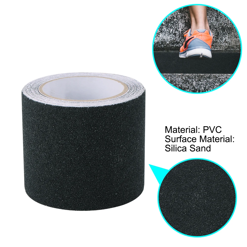 

MTB Bike Sticker 1pcs Frosted Anti-Slip Tape Glow Traction Tape Abrasive Stairs Tread Step Safety Warning Tape 5cmx5M 5cmx3M