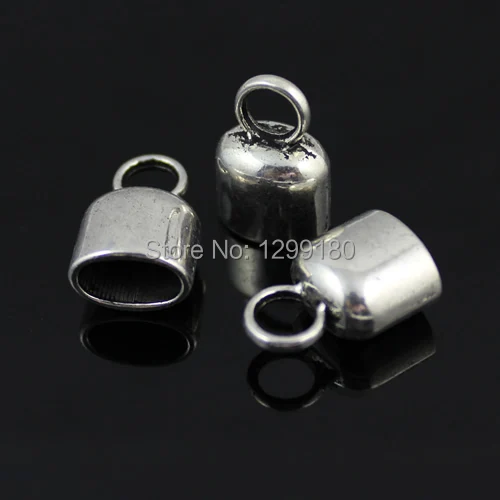 

Onebeading Fit 6x10mm Oval Cord Crimp End Caps Buckle Tips For Necklace Bracelet Ropes Clasps DIY Making Accessories 20pcs