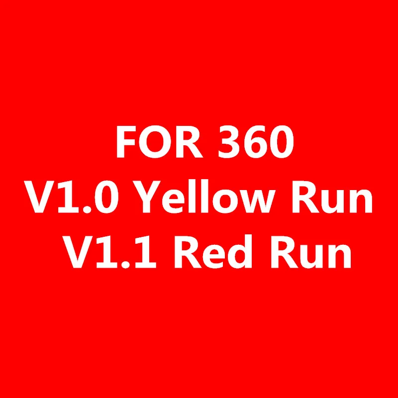 10 шт./лот для Xbox 360 V1.0 желтый Запуск PCB Xbox360 V1.1 Red Run|Запасные части| |