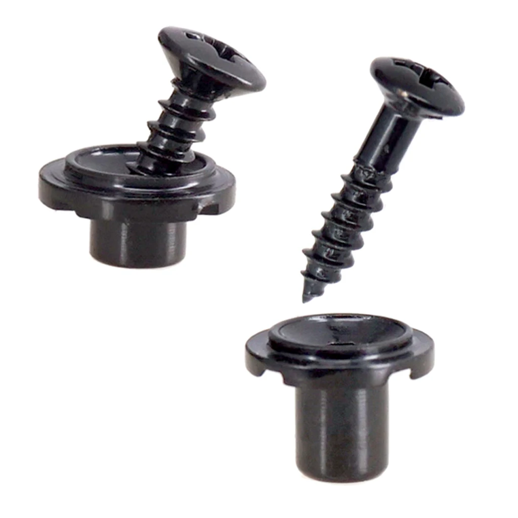 Bass Guitar String Tree String Retainer with 2 PCS Screws for Fender Strat&Tele Electric Stringed Instrument Accessories