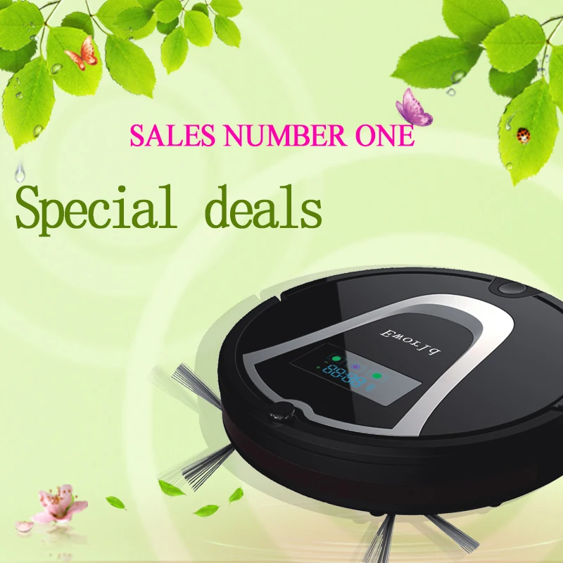 Eworld M884 Intelligent Robot Vacuum Cleaner for Home Slim HEPA Filter
