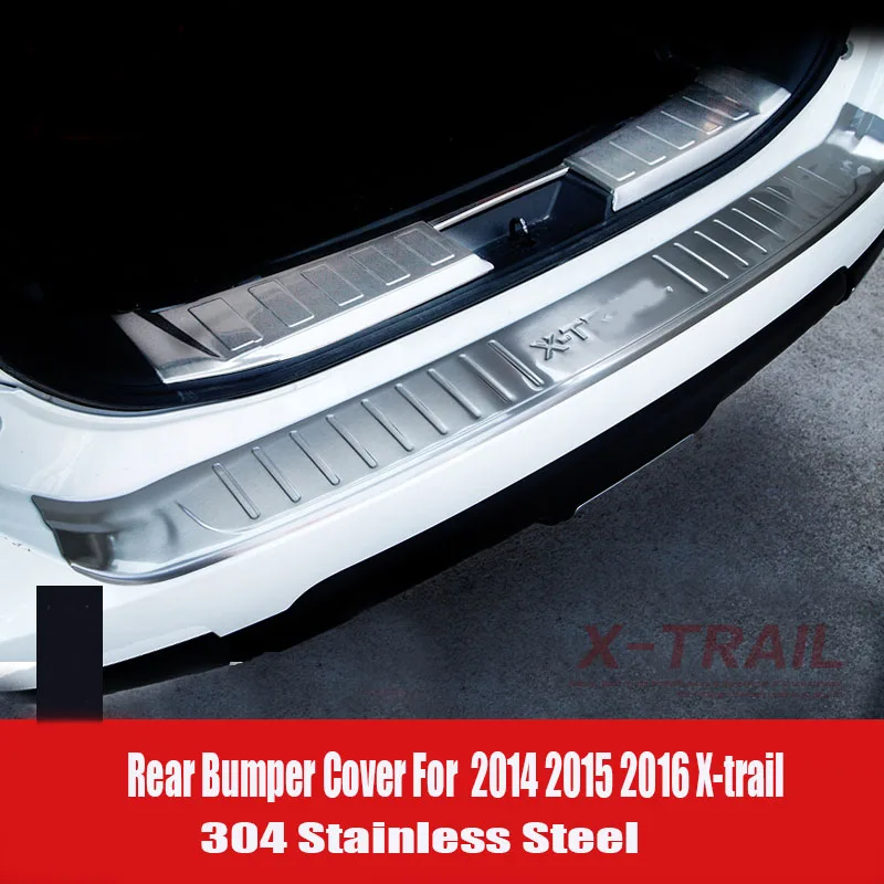 For 2014 2015 Nissan X Trail X Trail T32 Rogue Stainless Steel Rear
