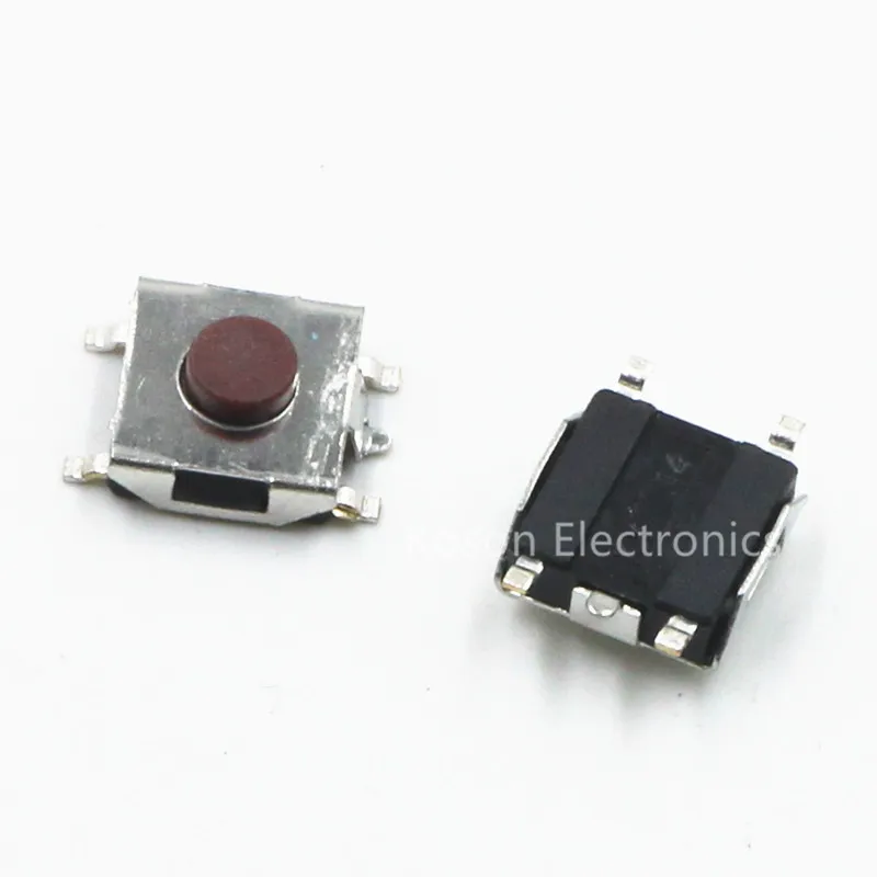 

20PCS 6*6*2.5mm red SMD push button switch microswitch Tact Switch 6x6x2.5MM