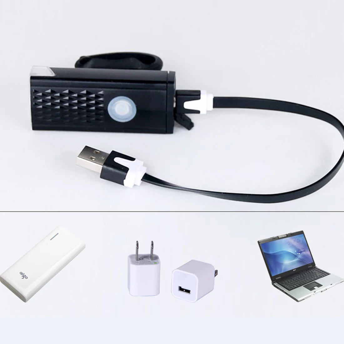Sale New Rechargeable USB LED 300LM Bicycle Bike Light Flashlight Lamp MTB Front Bicycle Cycling Light Headlight bicycle accessories 13 Sale New Rechargeable USB LED 300LM Bicycle Bike Light Flashlight Lamp MTB Front Bicycle Cycling Light Headlight bicycle accessories 13