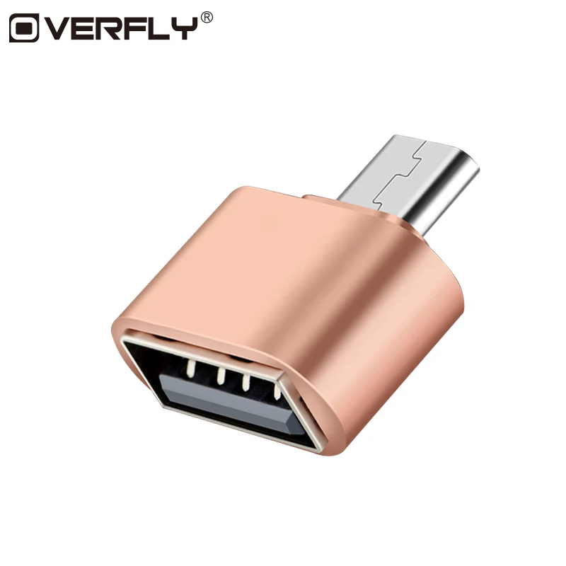 

Overfly Mini OTG Cable USB OTG Adapter Micro USB to USB Converter for Tablet PC Android