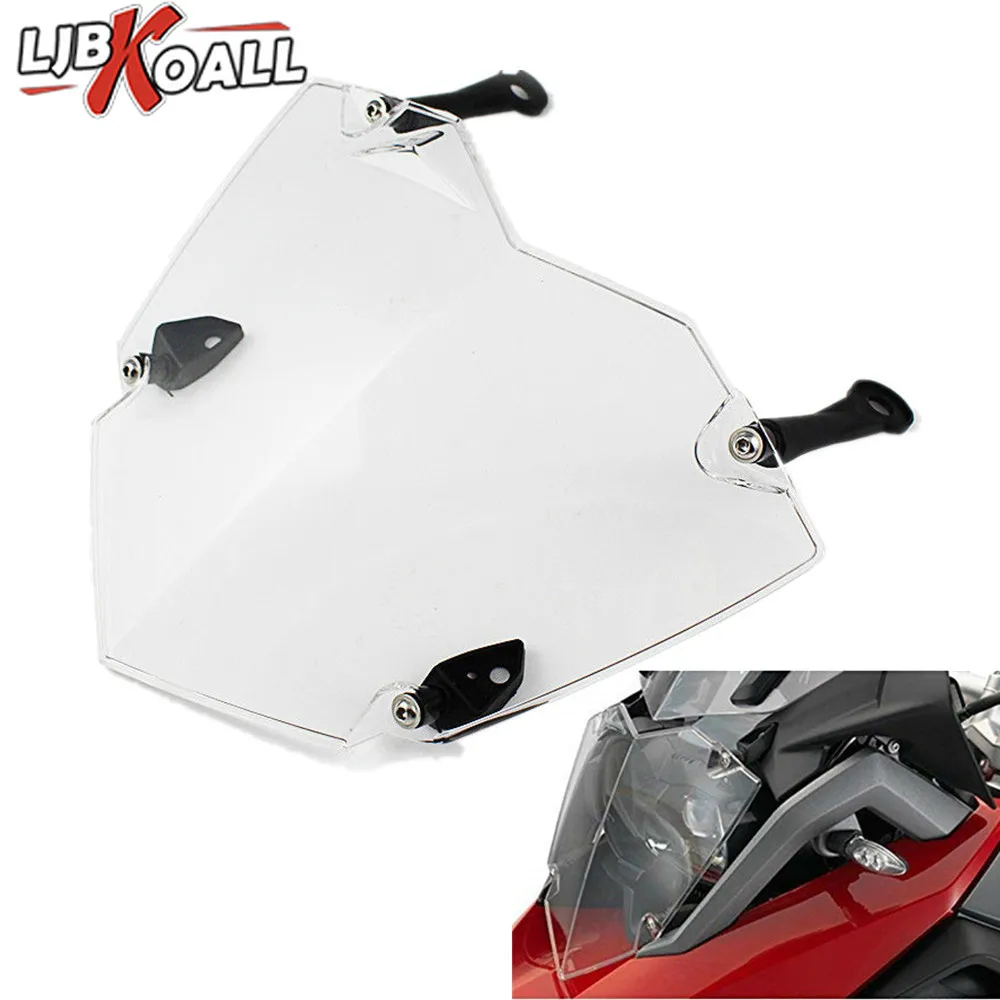 Transparent Motorcycle Headlight Guard Headlight Protector Cover For