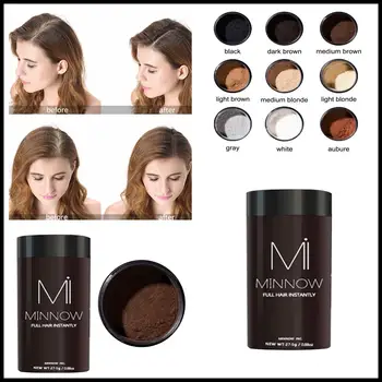 

9 Colors Hair Fiber Hair Loss Building Fiber Powder Hair Loss Concealer Powder For Men and Women Loss Concealer Products