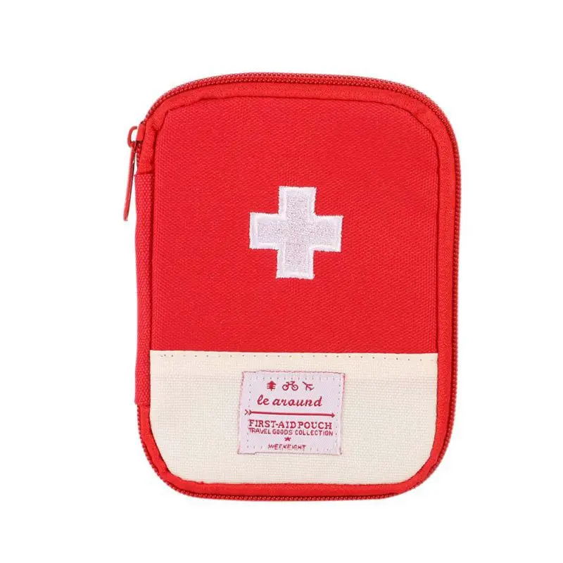 Отдых на природе Пеший Туризм на открытом воздухе Выживание сумка с комплектом первой помощи скорая помощь медицинская сумка На открытом воздухе - Цвет: Красный