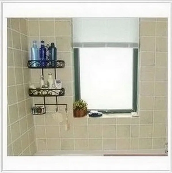 Household goods receive sanitary toilet wall hanging shelf, wrought iron bathroom, bathroom shelf