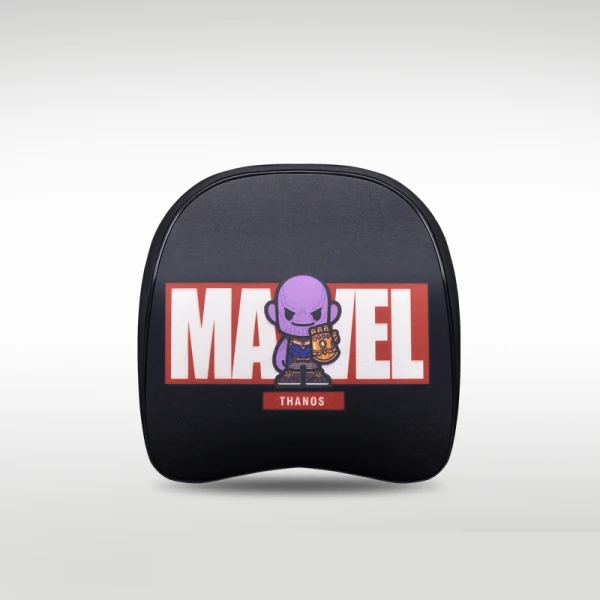 new marvel headrest car neck pillow avengers iron man captain america spider man thanos pillow for cars seat auto accessories - Цвет: 1pcs Head Thanos