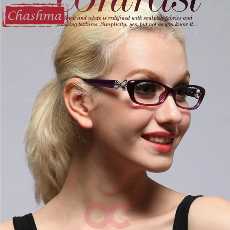 Buy Fashion Women Reading Glasses Beautiful Optical Glasses for Girls
