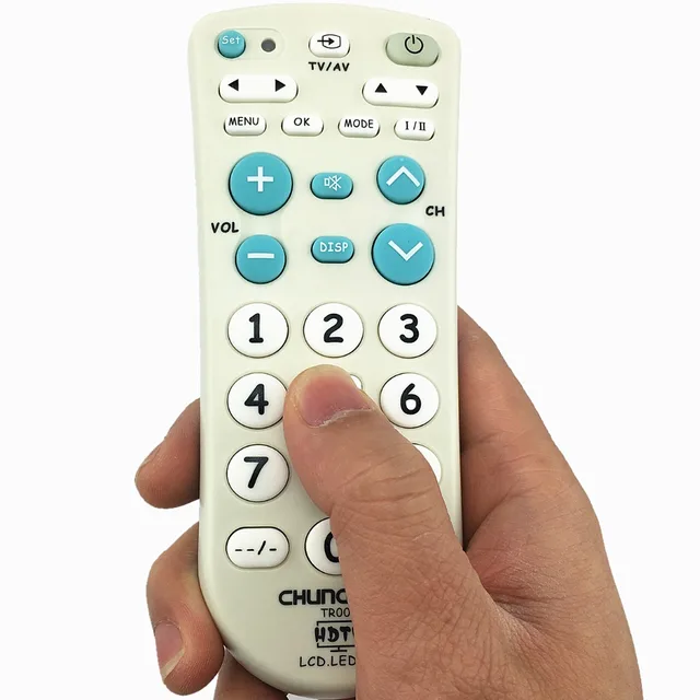 Universal Infrared IR TV Set Remote Control Super compatible chunghop