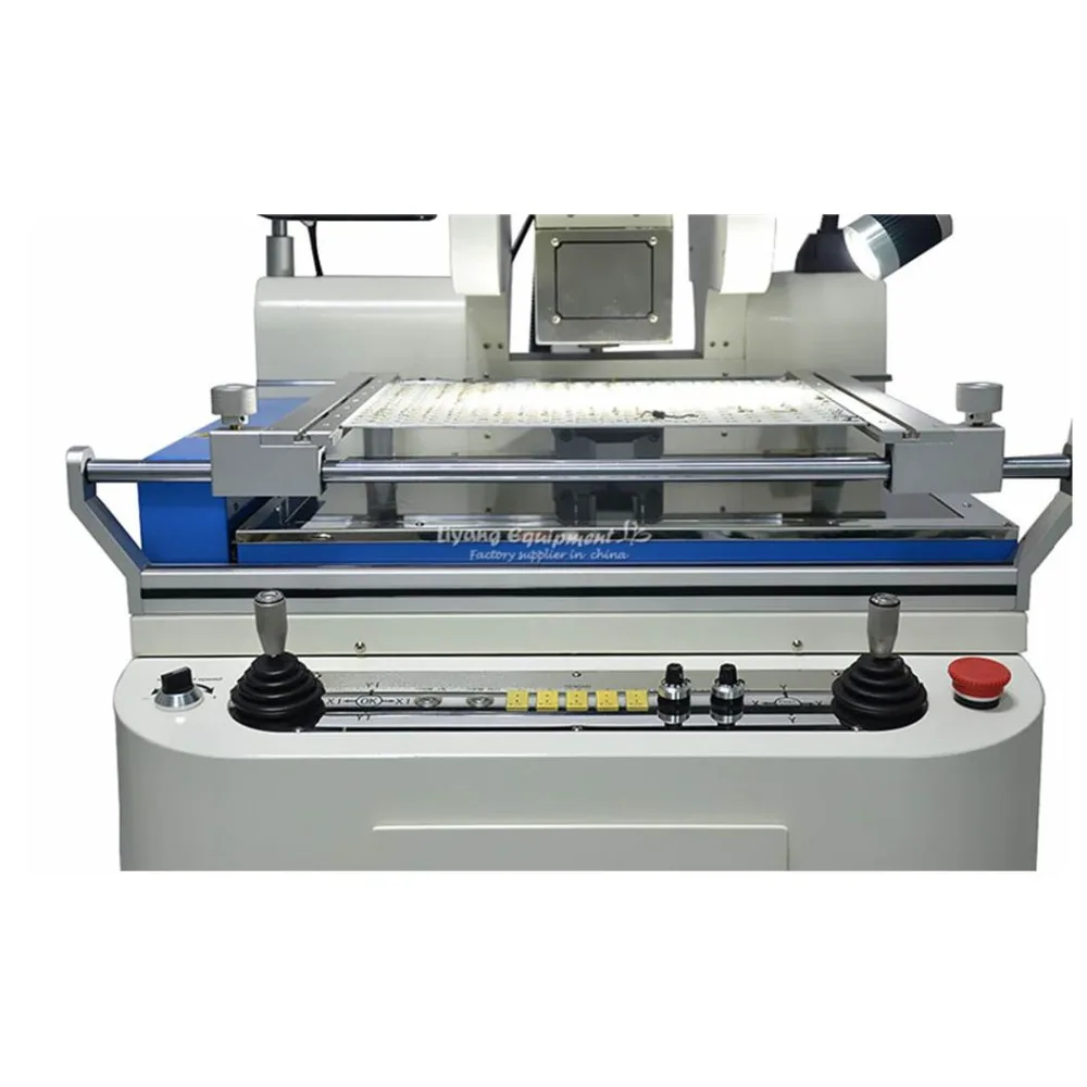  9600 W LY-G900A Halbautomatische 3 Zonen PCB Max 65x55 cm Heißer Luft BGA Rework Reballing Station