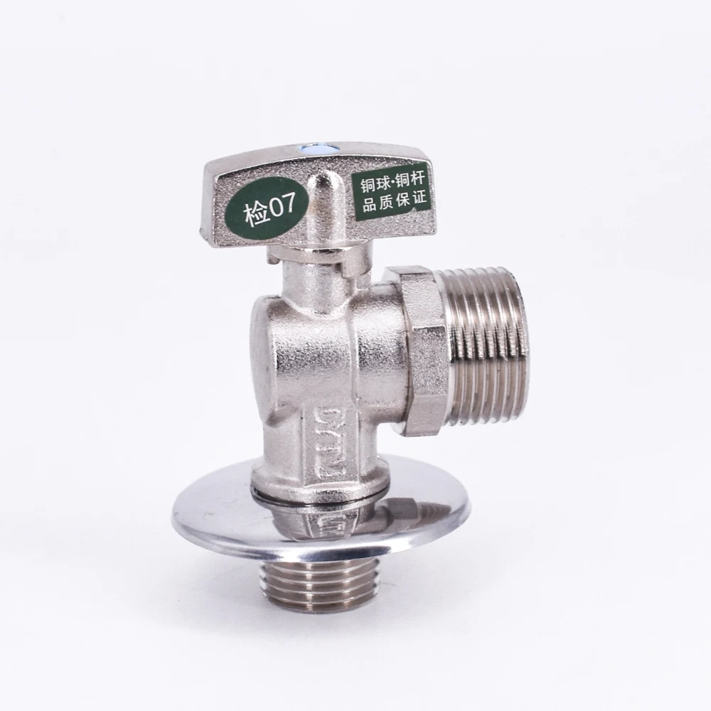 1/" BSP поворот 3/4" BSP наружный Шаровой Угловой клапан локоть 90 градусов размер отверстия 9,5 мм вода газ масло высота 78 мм синий точка