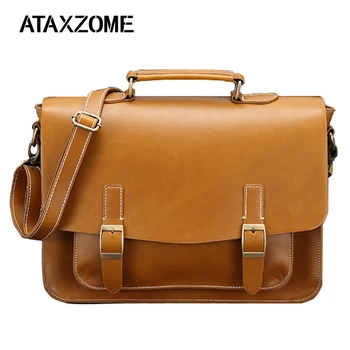 

Fashion Men's Briefcase 100% Brand New and High Quality Microfiber Leather Casual Business for Men's Laptop Bag 2019 Men's Bag