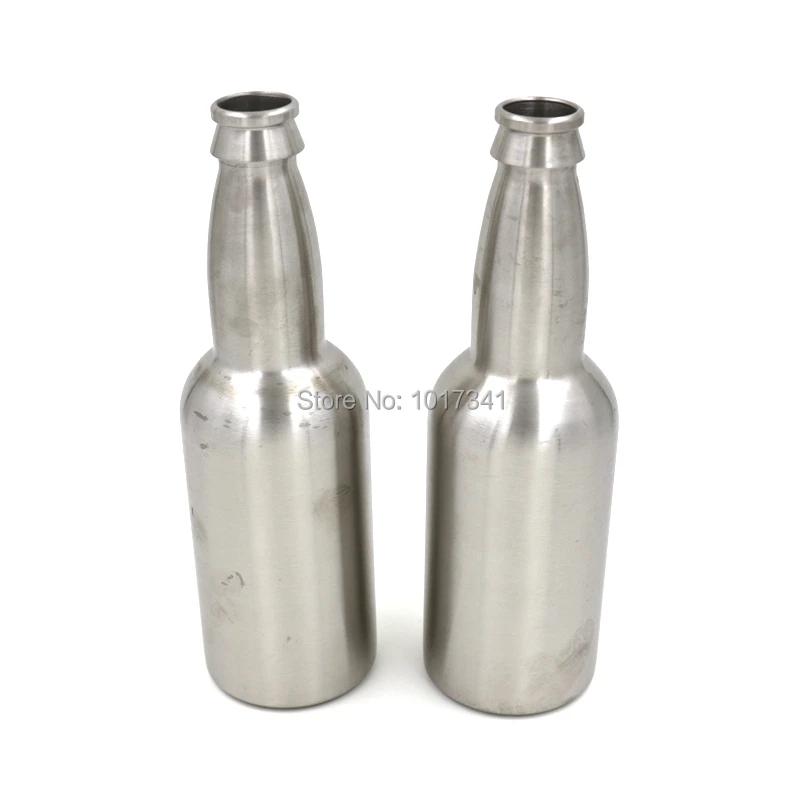 

12 Oz/ 350ml Beer Bottle, Stainless Steel 304, Standard Beer Bottle, Bottling Equipment, 2pcs/lot