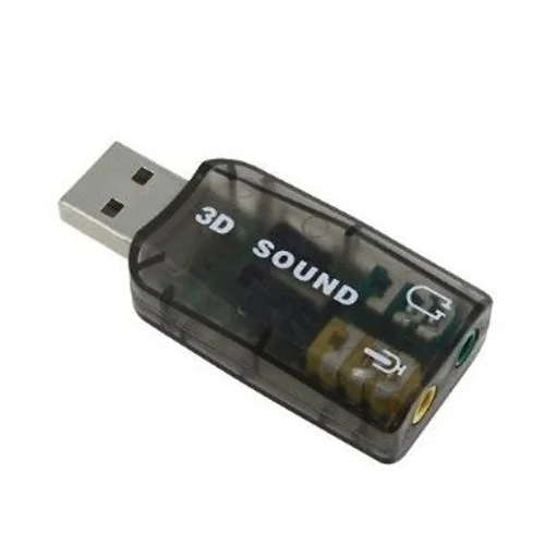 Горячий мгновенно внешний 5,1 USB 3D аудио адаптер звуковой карты для ПК настольного ноутбука Laptopcreate гнездо для наушников микрофона