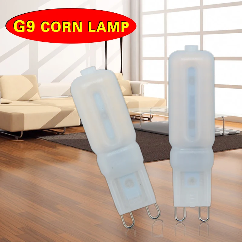 Светодиодсветильник лампа Светодиодная Foxanon G9 SMD2835 10 шт. 110 В 220 3 Вт 5 7 Вт|led g9|led bulbled