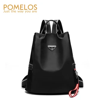 

POMELOS Backpack Women New Arrival Fashion Small Backpack School Bags For Teenage Girls Rain-proof Fabric Anti Theft Backpack