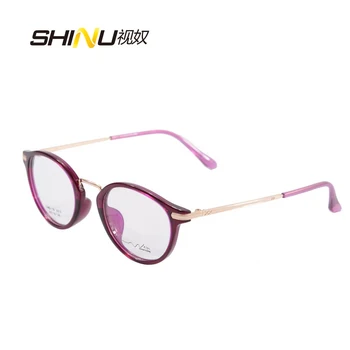 

vintage retro round eyeglasses frame eyewear designer brand eyewear frames women oculos de grau feminino TR3016