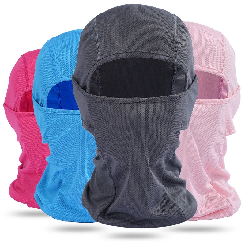 

Balaclava Full Face Cycling Mask Warmer Windproof Breathable Airsoft Paintball Ski Motorcycle Shield Anti-UV Sun Hats Helmet