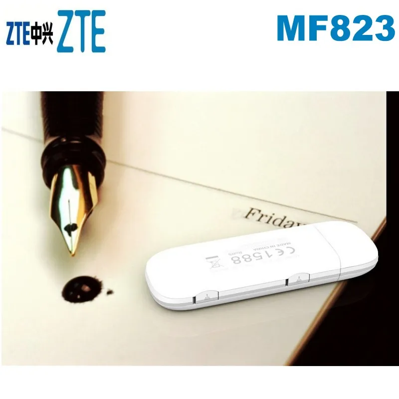 Открыл zte MF823 4G LTE usb-флеш модем FDD 800/900/1800/2600 МГц PK MF831 MF833