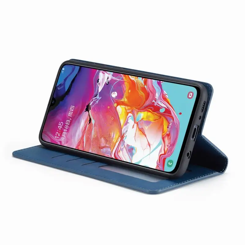 Чехол для смартфона Samsung Galaxy A50 A 50 кожаный чехол бумажник с отделением карт чехлы
