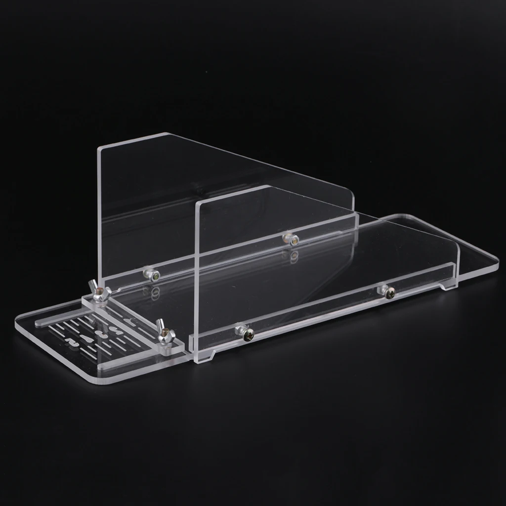 Transparent Acrylic Soap Cutting Tools Adjustable Loaf Soap Cutter Box Handmade Soap Making Supplies