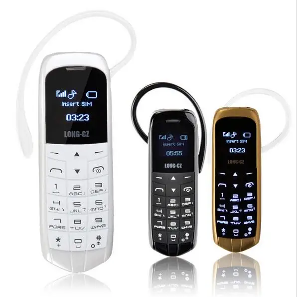 Длинный CZ J8 волшебный голос Bluetooth гарнитура наушники dialer mini Мобильный телефон 0 66