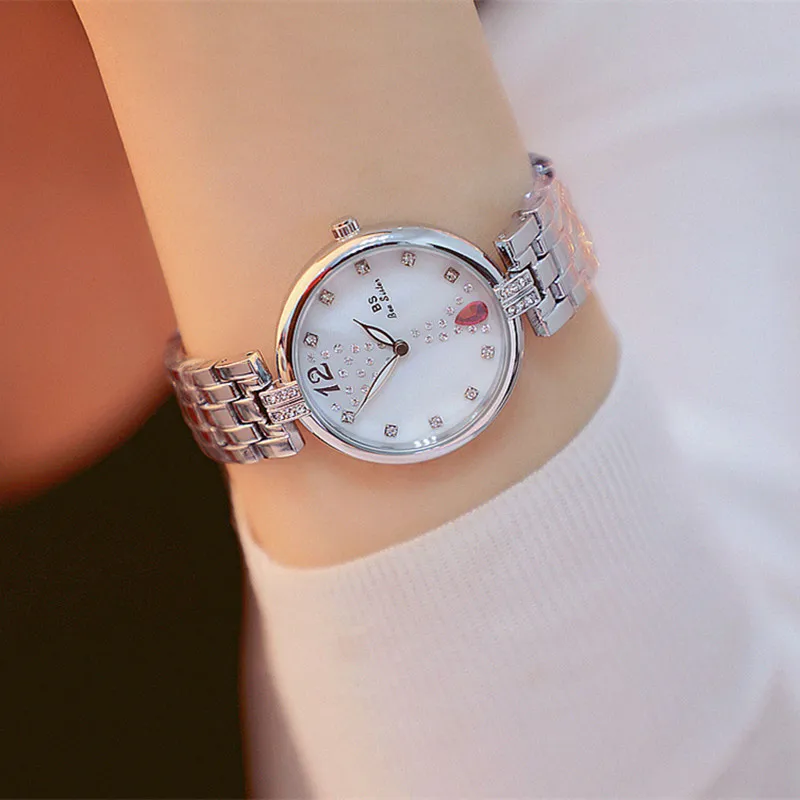 

High-end Link Watch Ruby Female Watch 2019 New Hot Sale Watch Round and Oval Dial Arabic Digital Scale Fashion & Casual