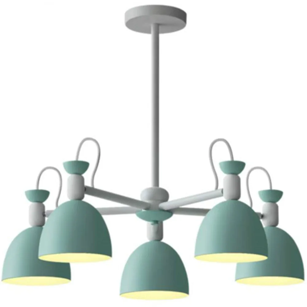 

Colorful Pendant Lamp 3/5/6/8 Multi-colored Silicone E27 Art Pendant Lights For Modern Bar Restaurant Bedrooms Shopping Mall