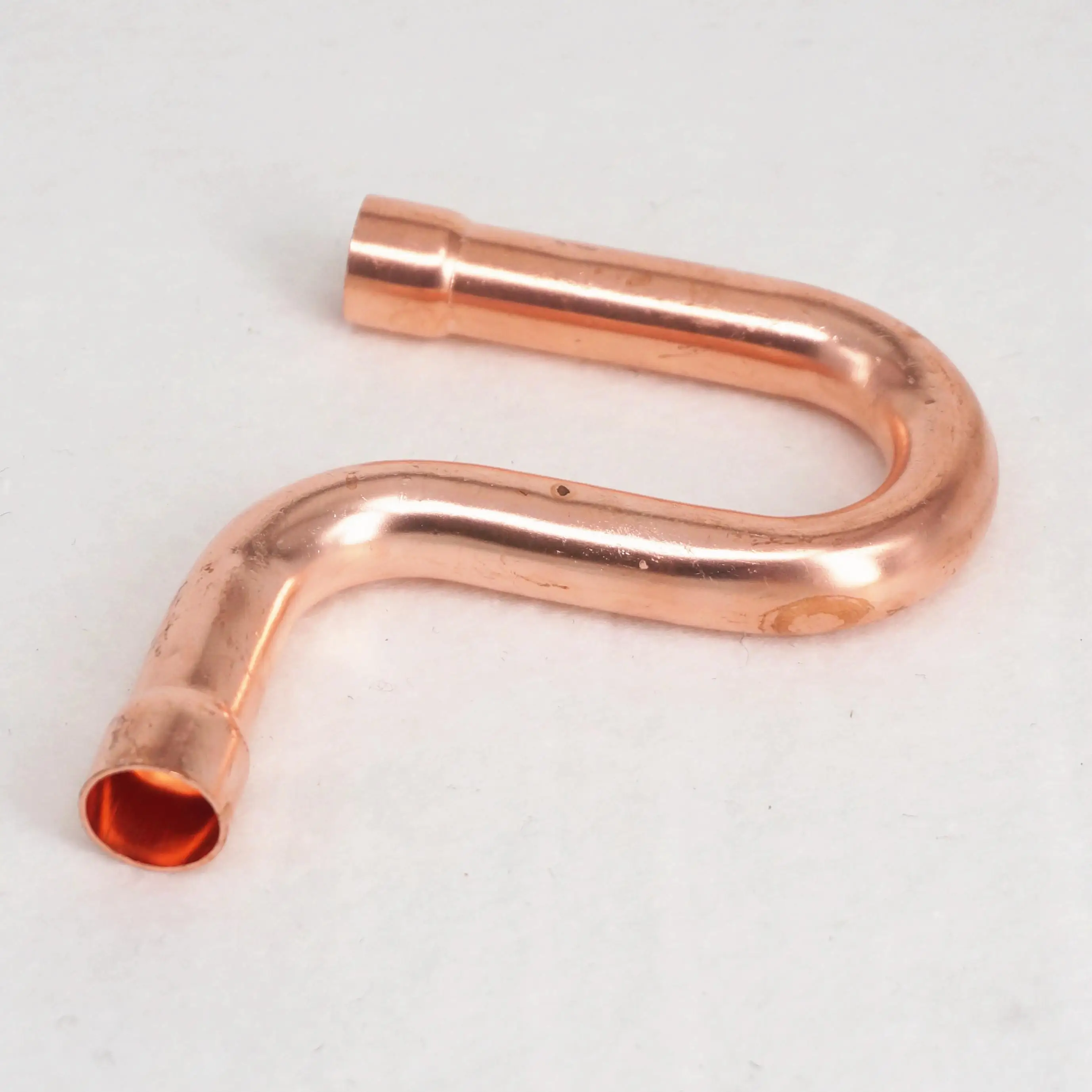 16x1.0mm Copper End Feed P Trap Pipe Fitting Plumbing for gas water oilin Pipe Fittings from