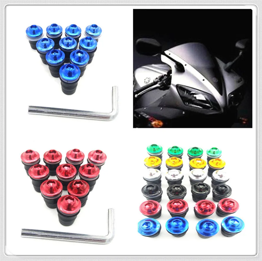 

Motorcycle Kit Motorbike Windscreen Windshield Bolts Screws for Aprilia MANA MODEL RST1000 FUTURA RSV MILLE R FALCO SL1000